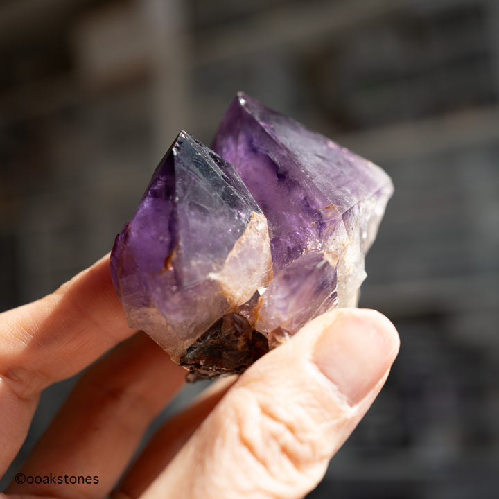 Natural Congo Amethyst Point