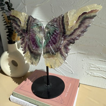 Statement Fluorite Wings