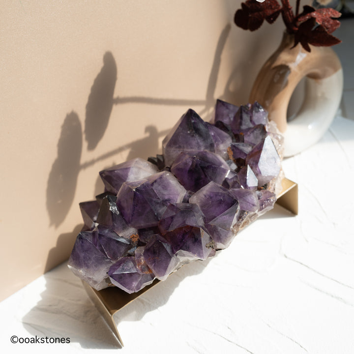 Natural Amethyst Cluster from Congo — Collector’s Selection