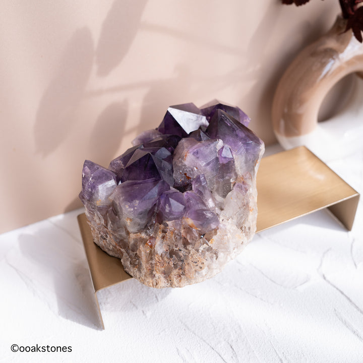 Natural Amethyst Cluster from Congo — Collector’s Selection