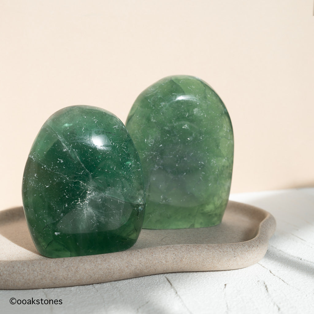 Green Fluorite Freeform