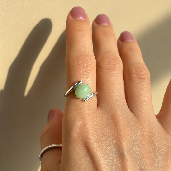Green Jade Ring