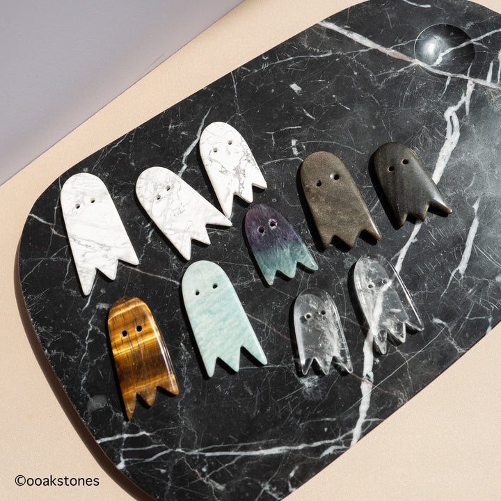 Arcade Crystal Ghost | Halloween Crystal Carving