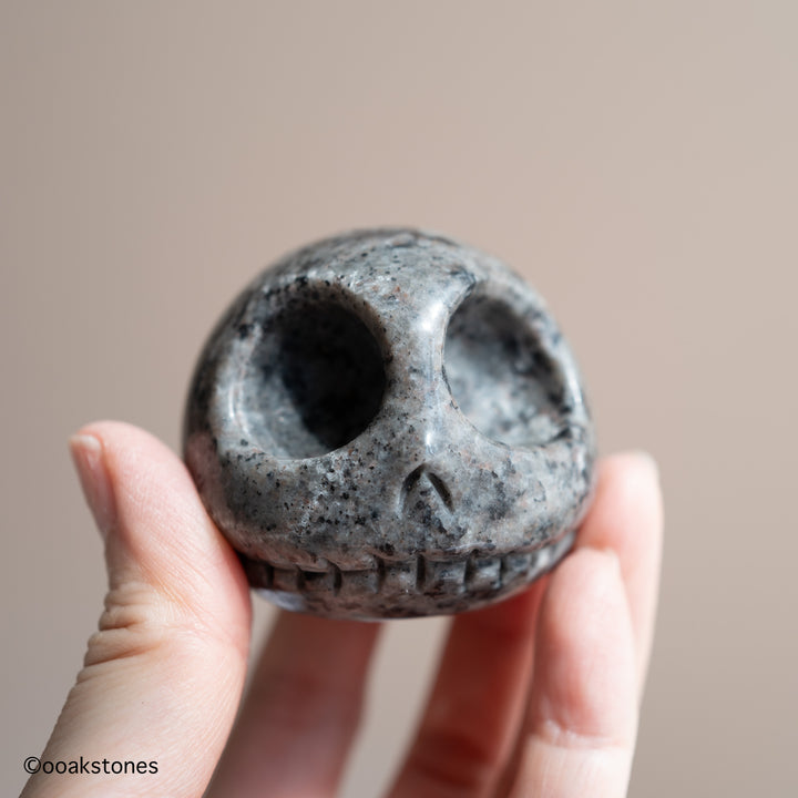 Grinning Crystal Skull | Halloween Carving