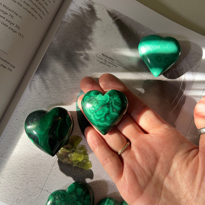 Malachite Heart