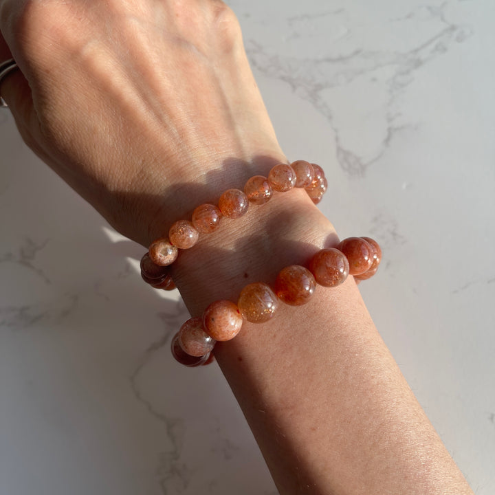 Sunstone Beaded Bracelet