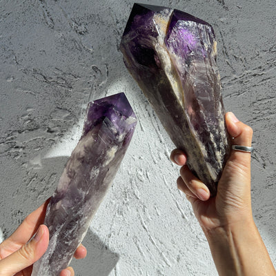 Amethyst Root Wand