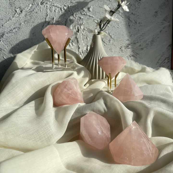 Rose Quartz Diamond