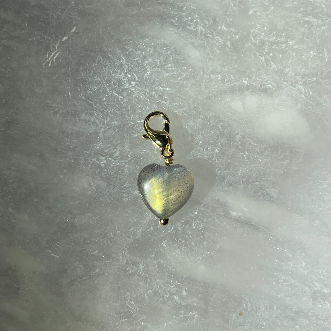 Crystal Heart Charm