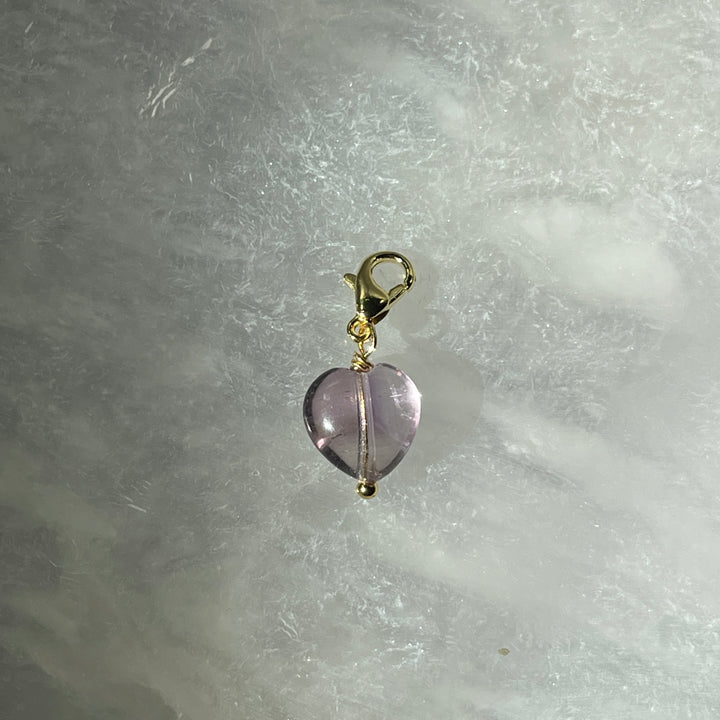 Crystal Heart Charm