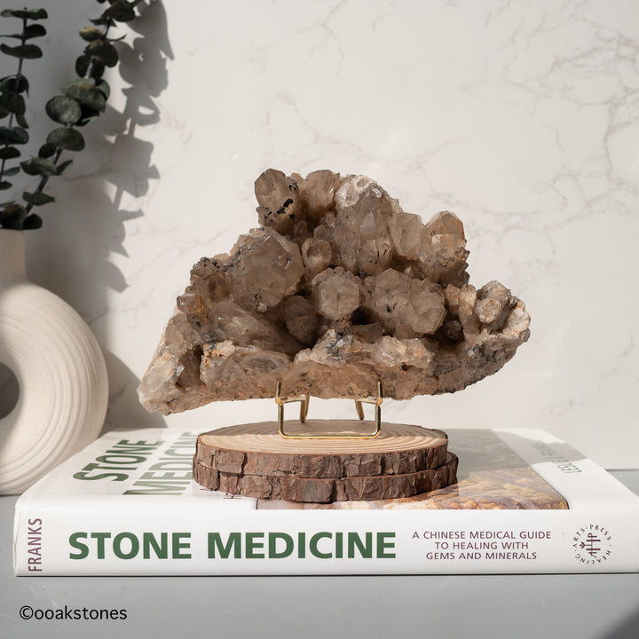 Statement Kundalini Citrine Cluster