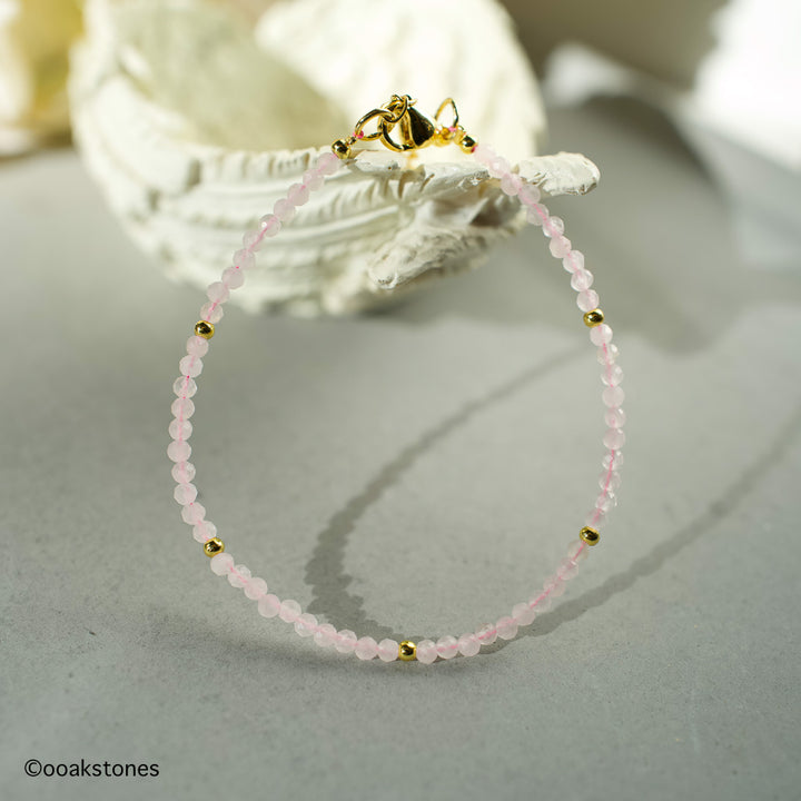 Layering crystal bracelet by OOAKSTONES