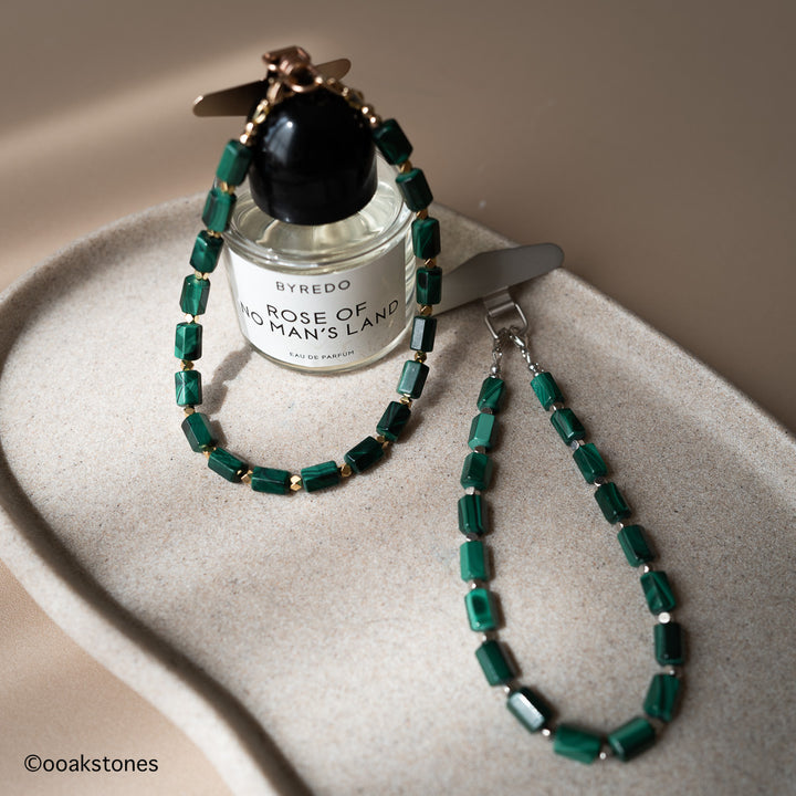 Malachite Phone Strap