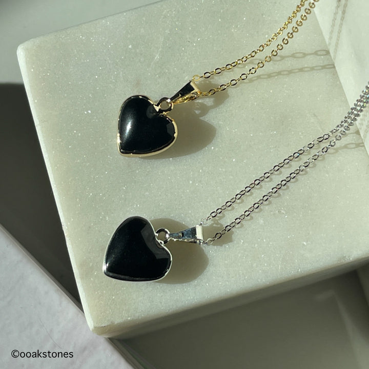 Mini Crystal Heart Necklace