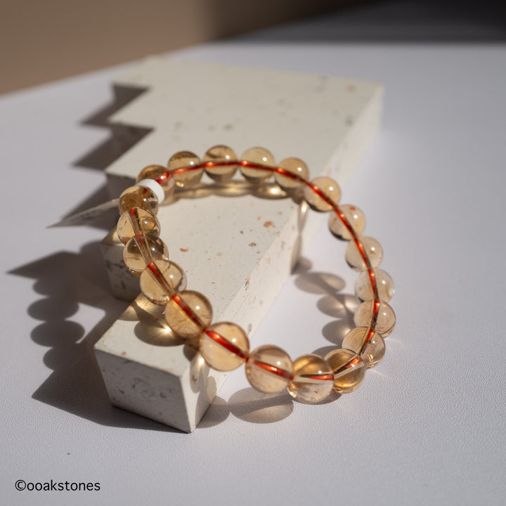 Natural Citrine Bracelet | Hand-Selected