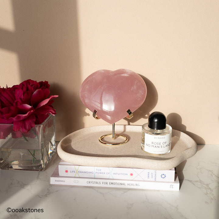 Rose Quartz Heart
