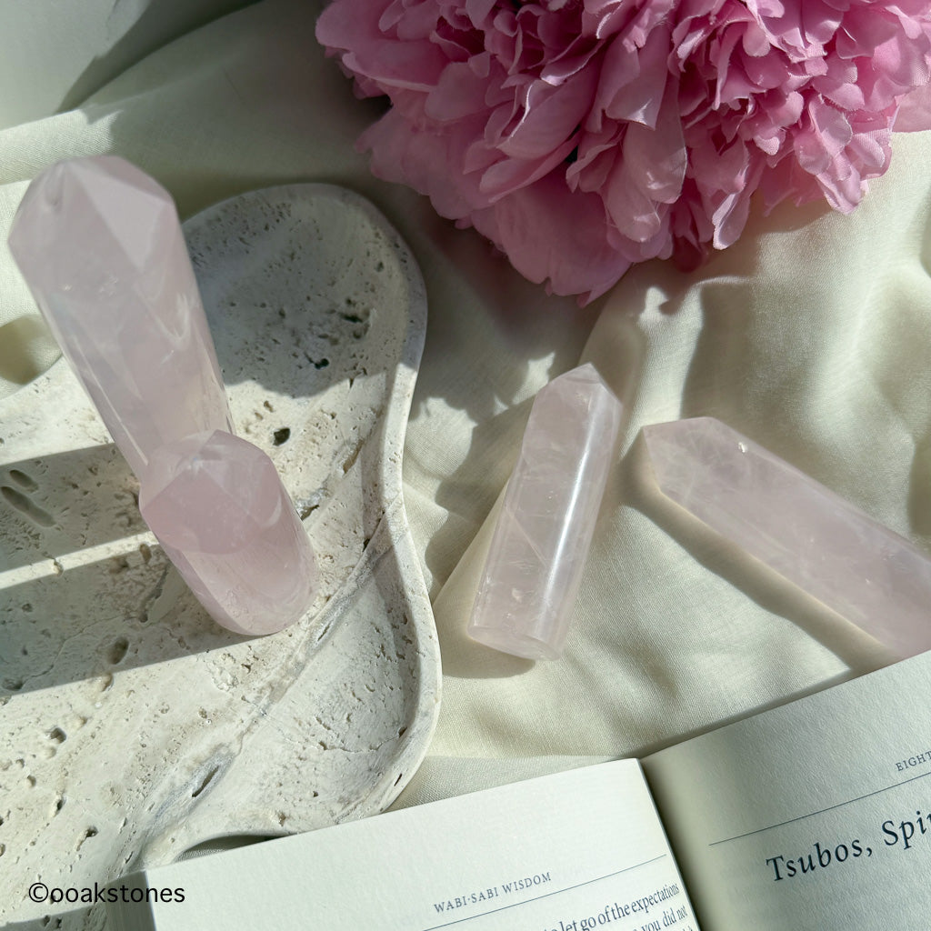 Rose Quartz Round Point