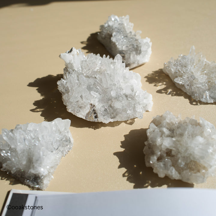 Chrysanthemum Clear Quartz Cluster