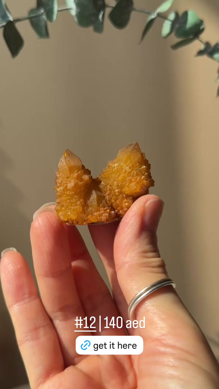 Sunshine Spirit Quartz Clusters