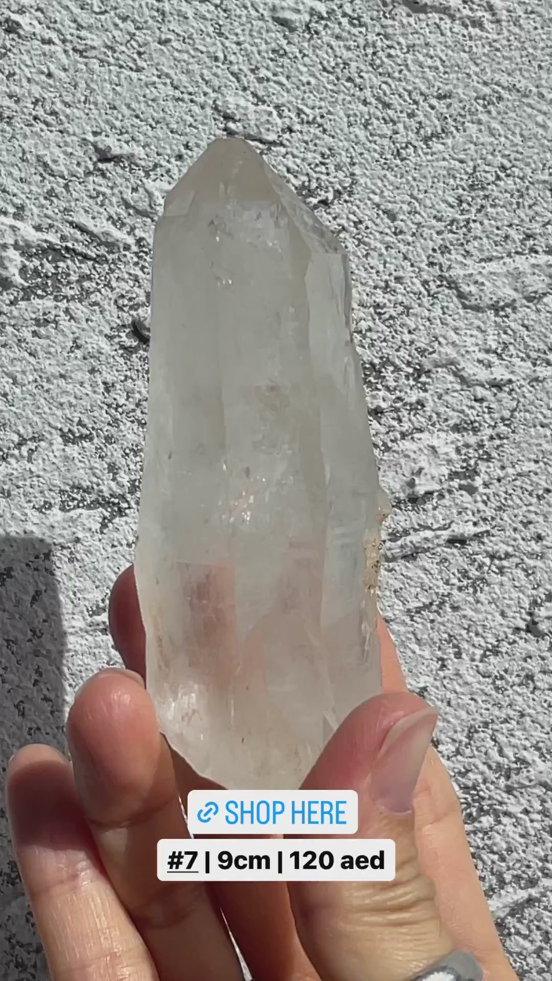 Samadhi Himalayan Meditation Quartz Point