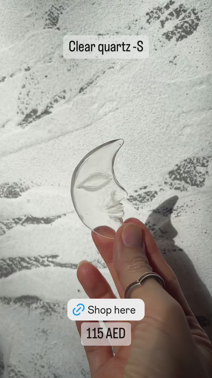 Moon Face Carving
