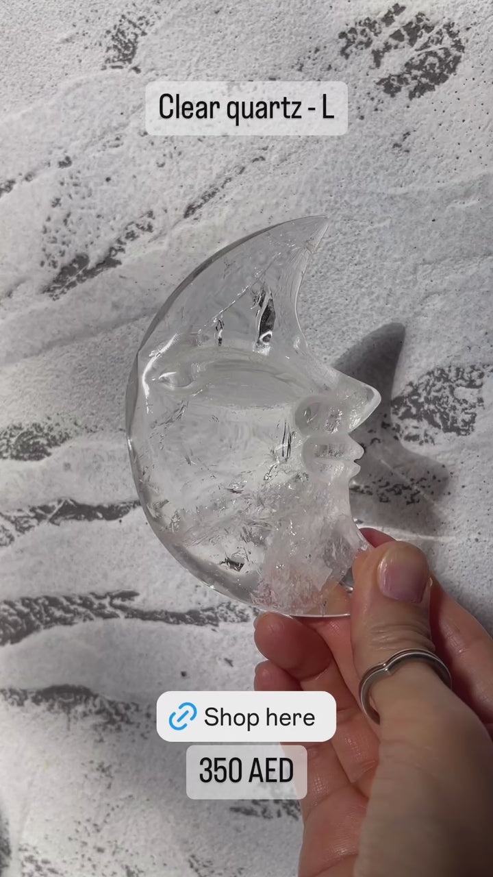 Moon Face Carving