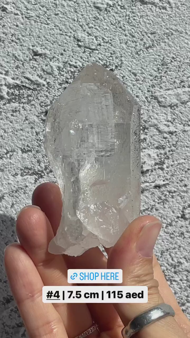 Samadhi Himalayan Meditation Quartz Point