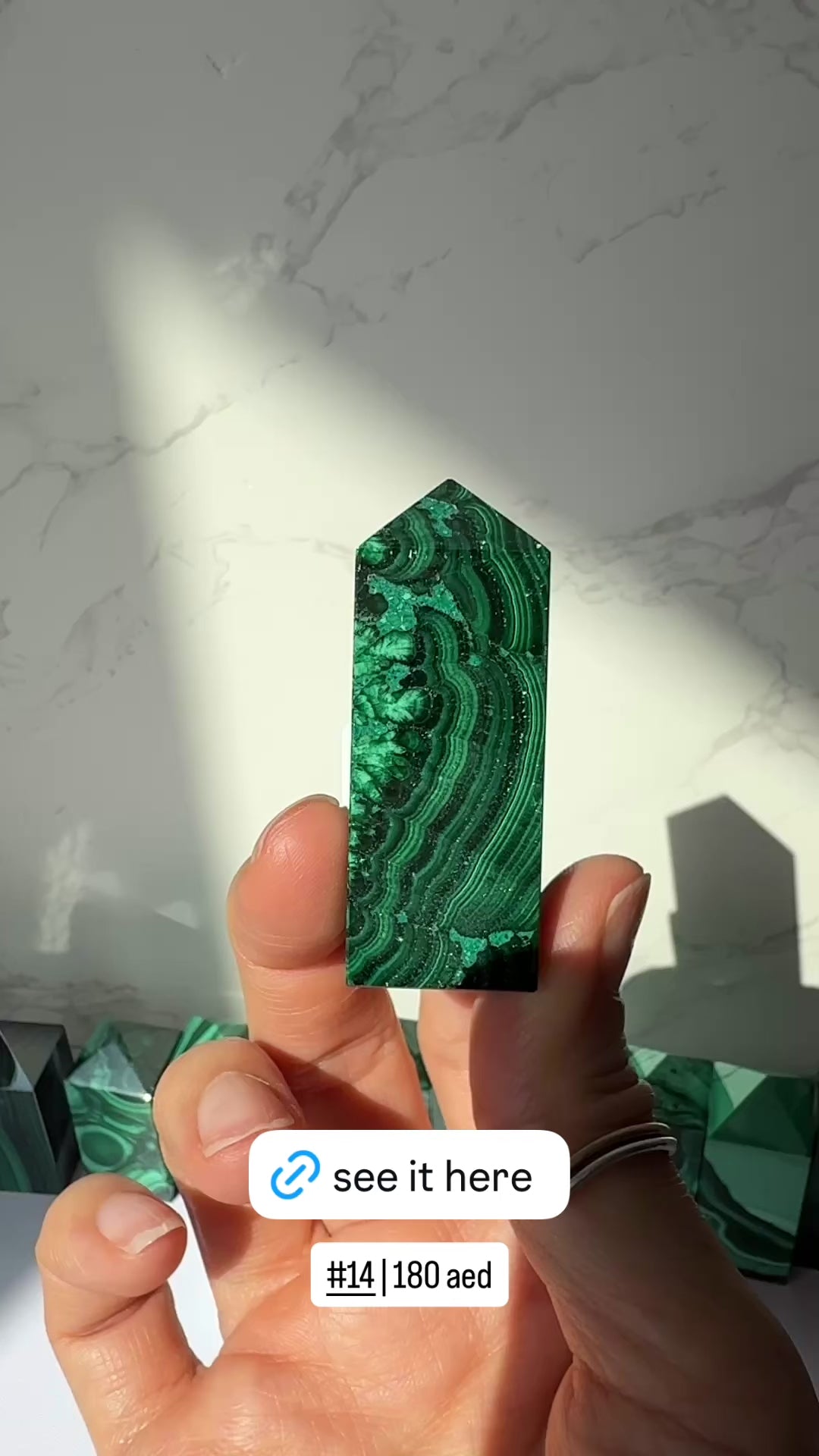 Malachite point