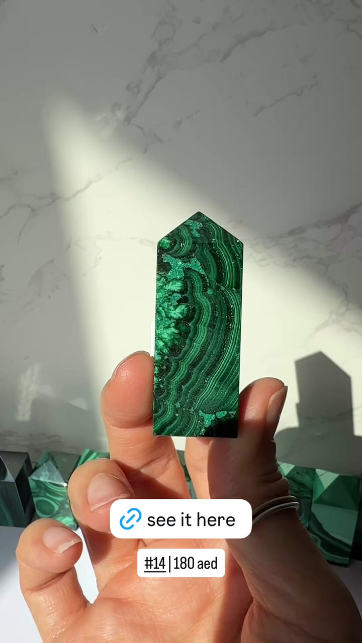 Malachite point
