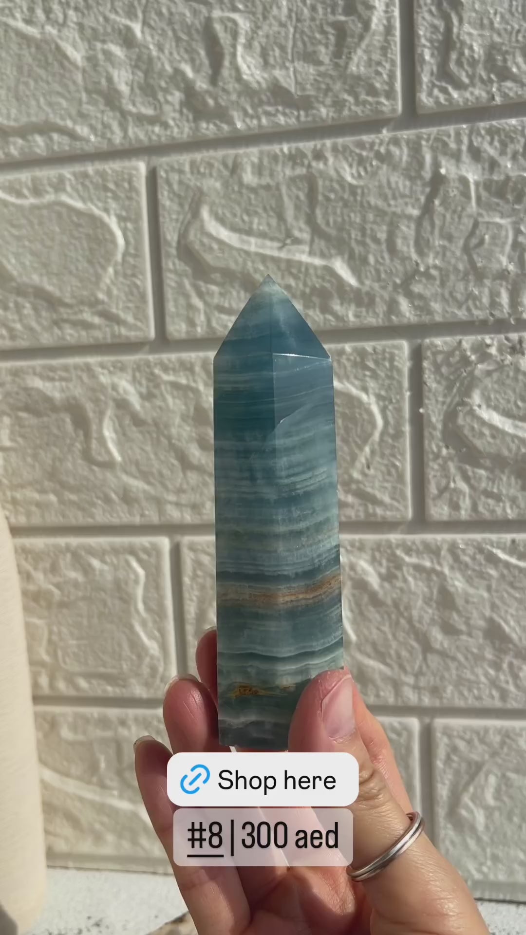 Argentine Blue Banded Calcite Generator