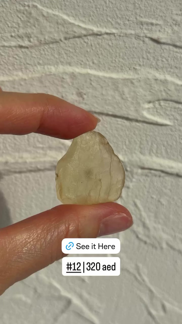 Libyan Desert Glass | Natural Sahara Impact Glass