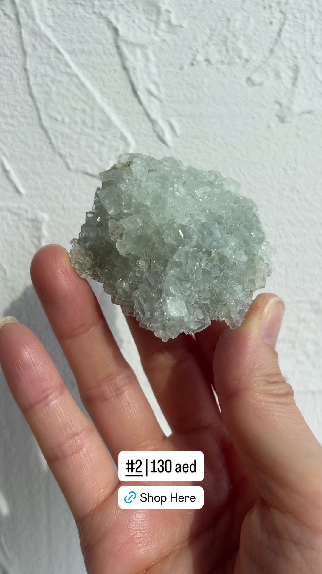 Raw Green Fluorite Cluster