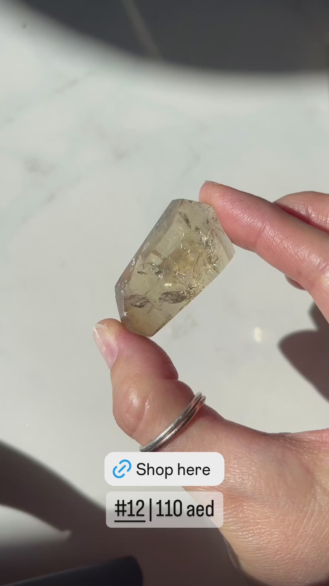 High Clarity Natural Brazilian Citrine - Free Form