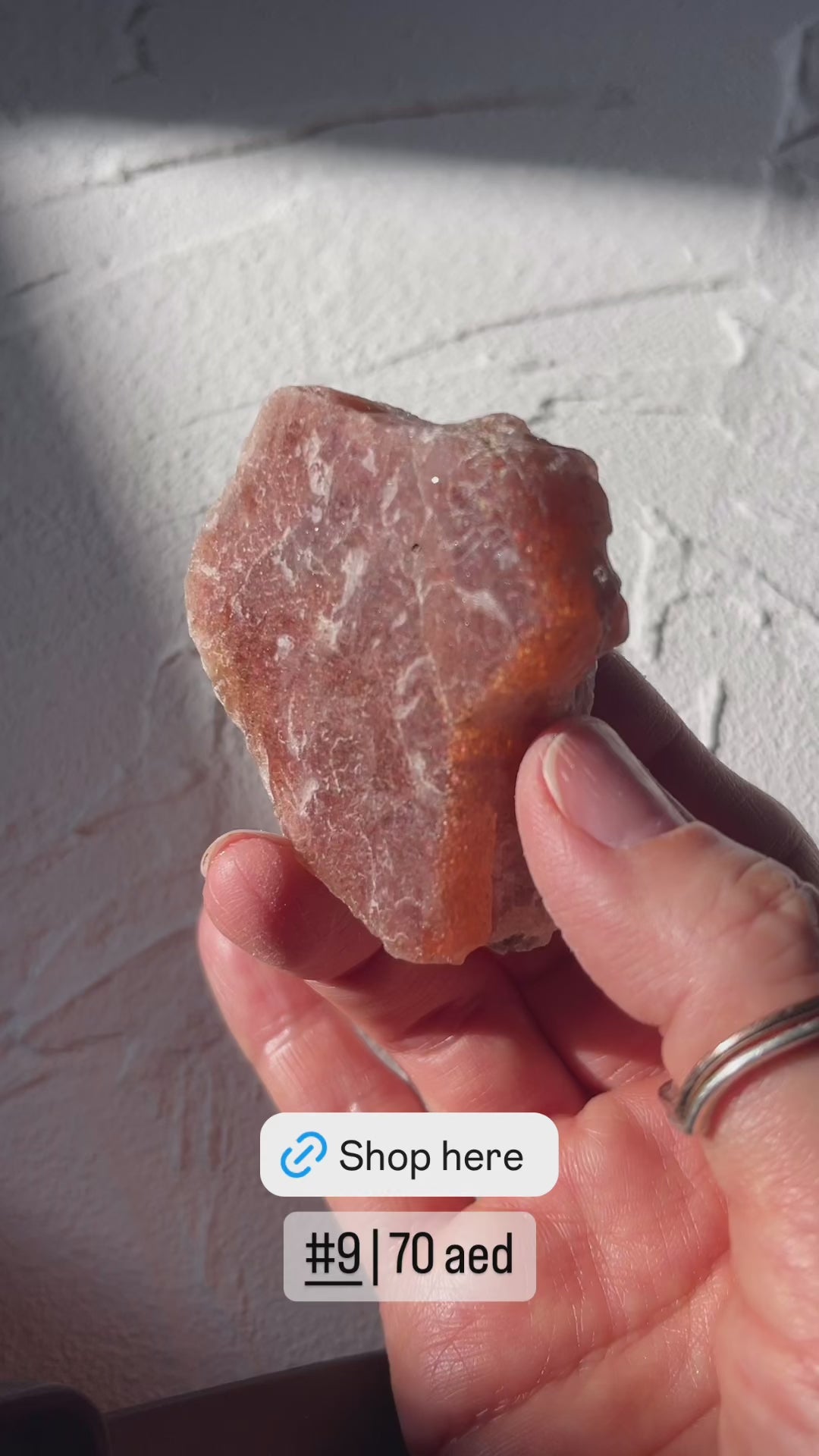 Sunstone Raw Stone