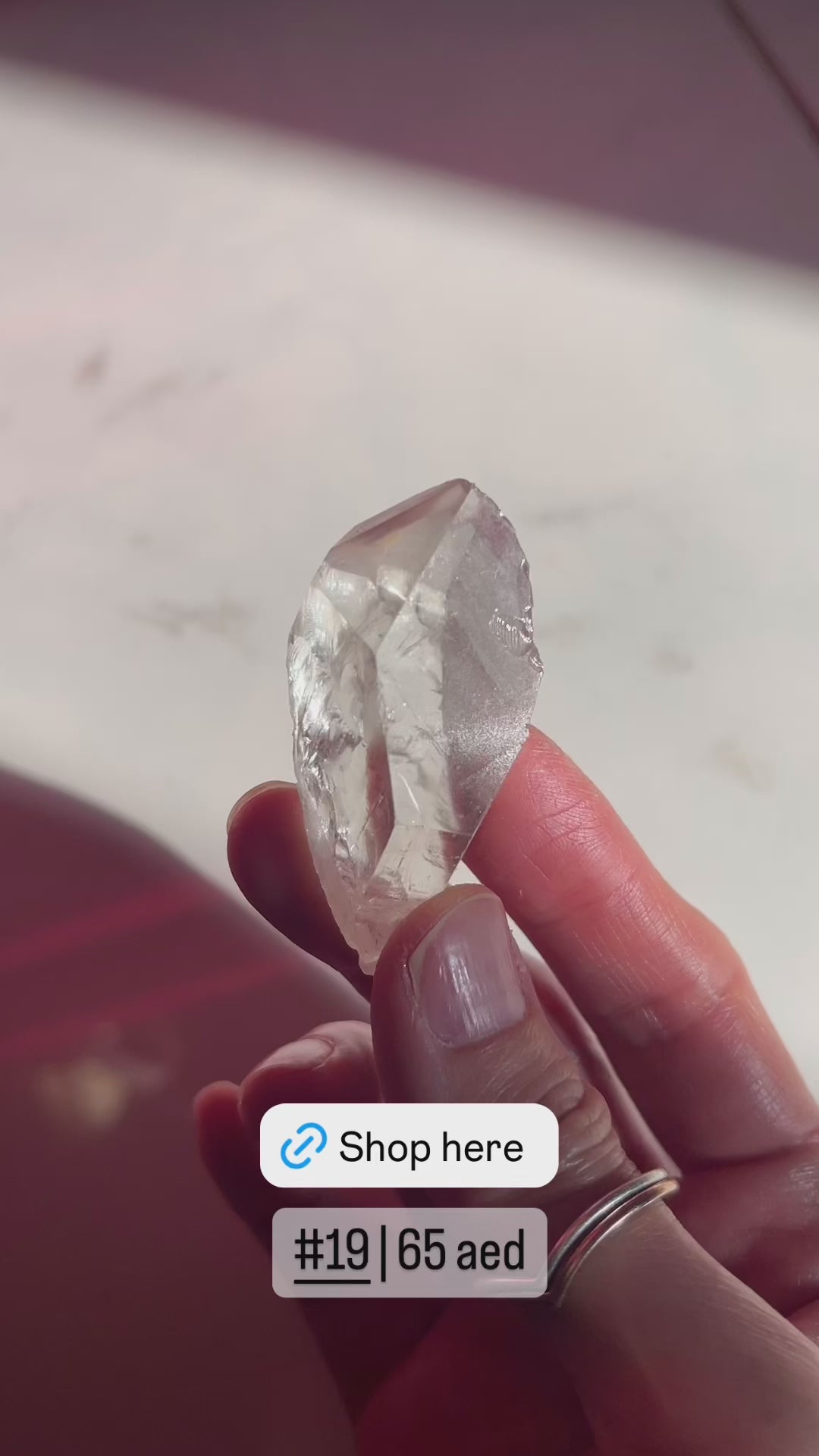 Lithum Quartz Raw Point