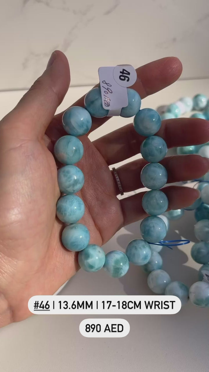 Larimar Beaded Bracelet