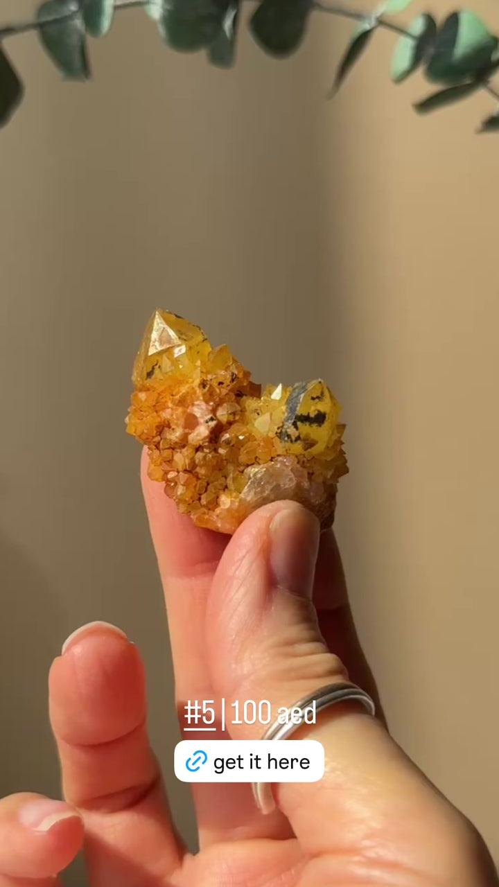 Sunshine Spirit Quartz Clusters