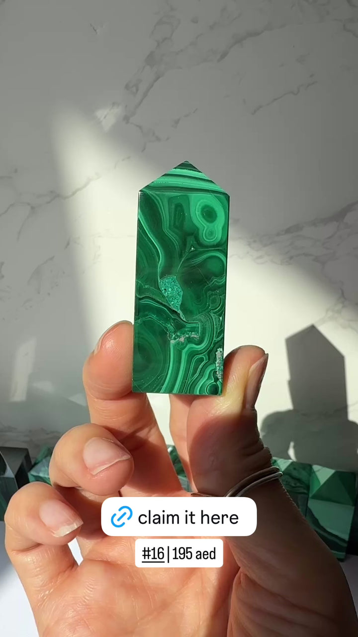 Malachite point