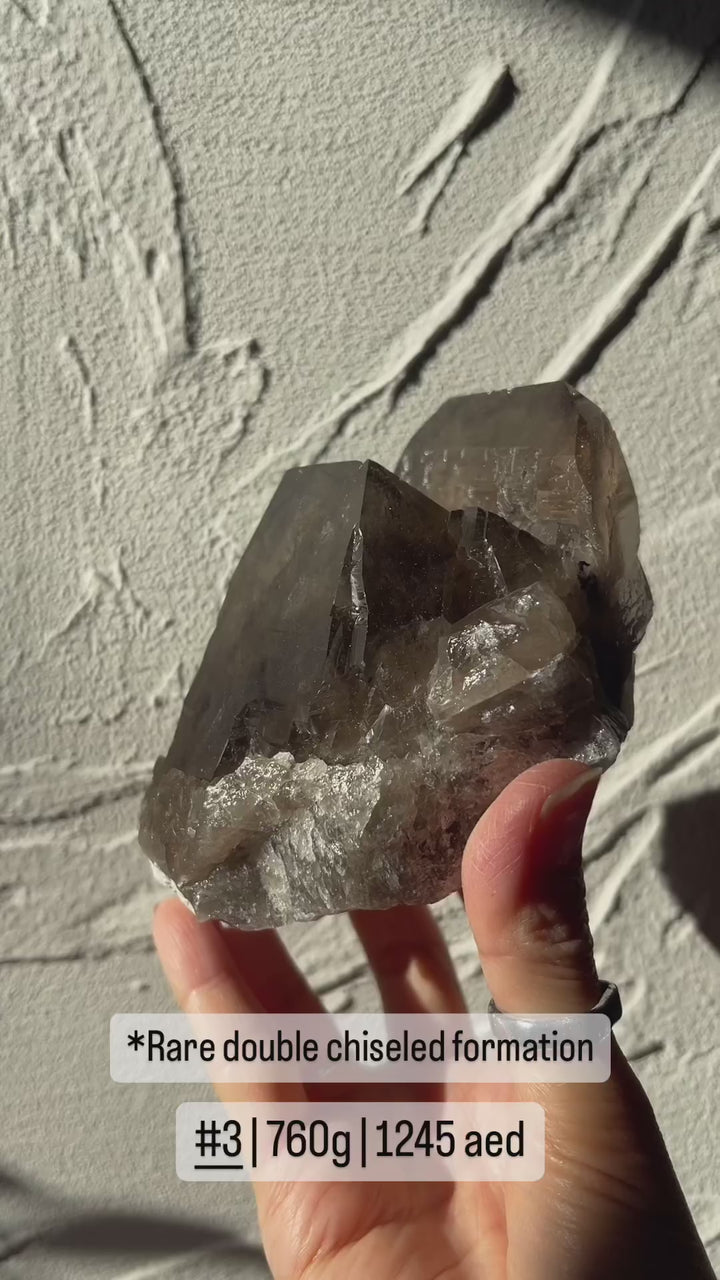 Malawi Smoky Quartz Cluster