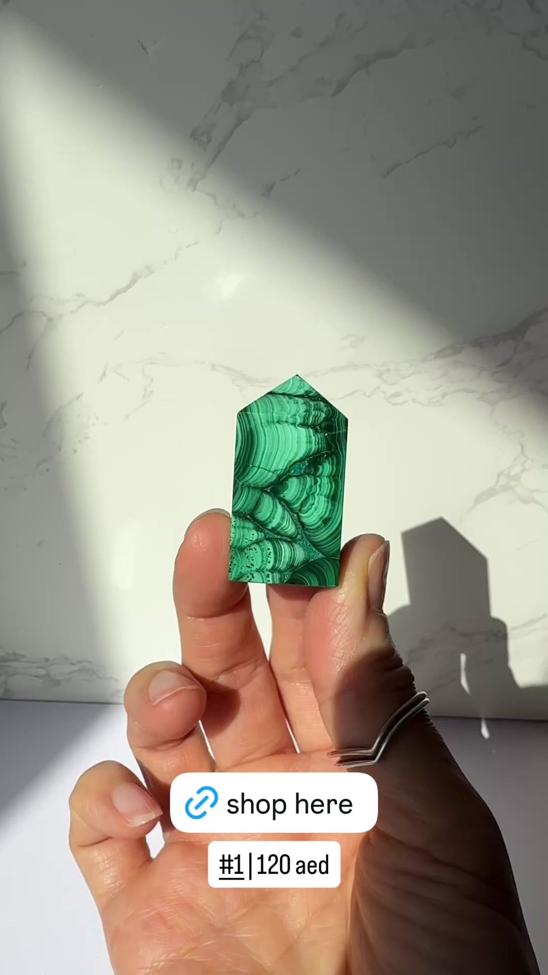 Malachite point