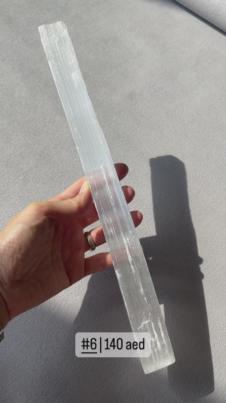 Raw Selenite Stick