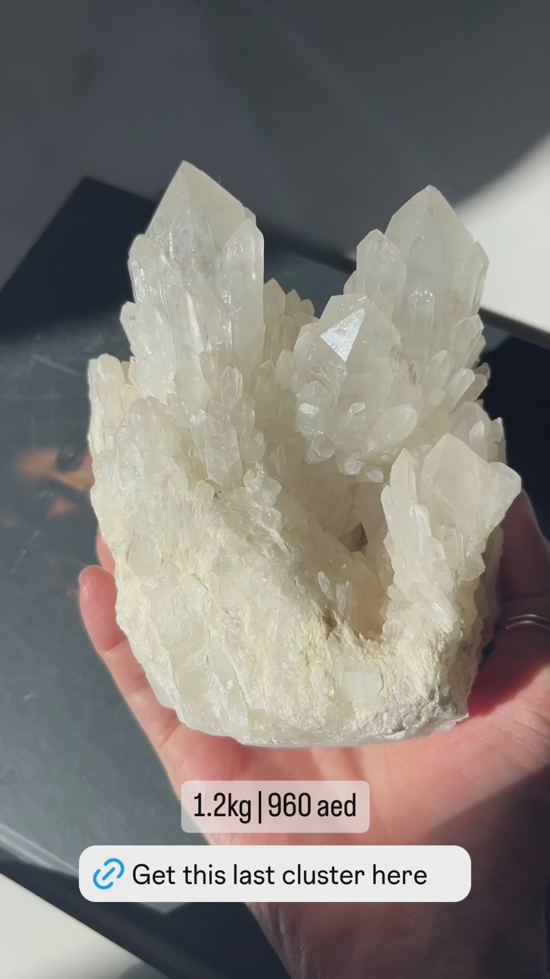 Pineapple Quartz Cluster