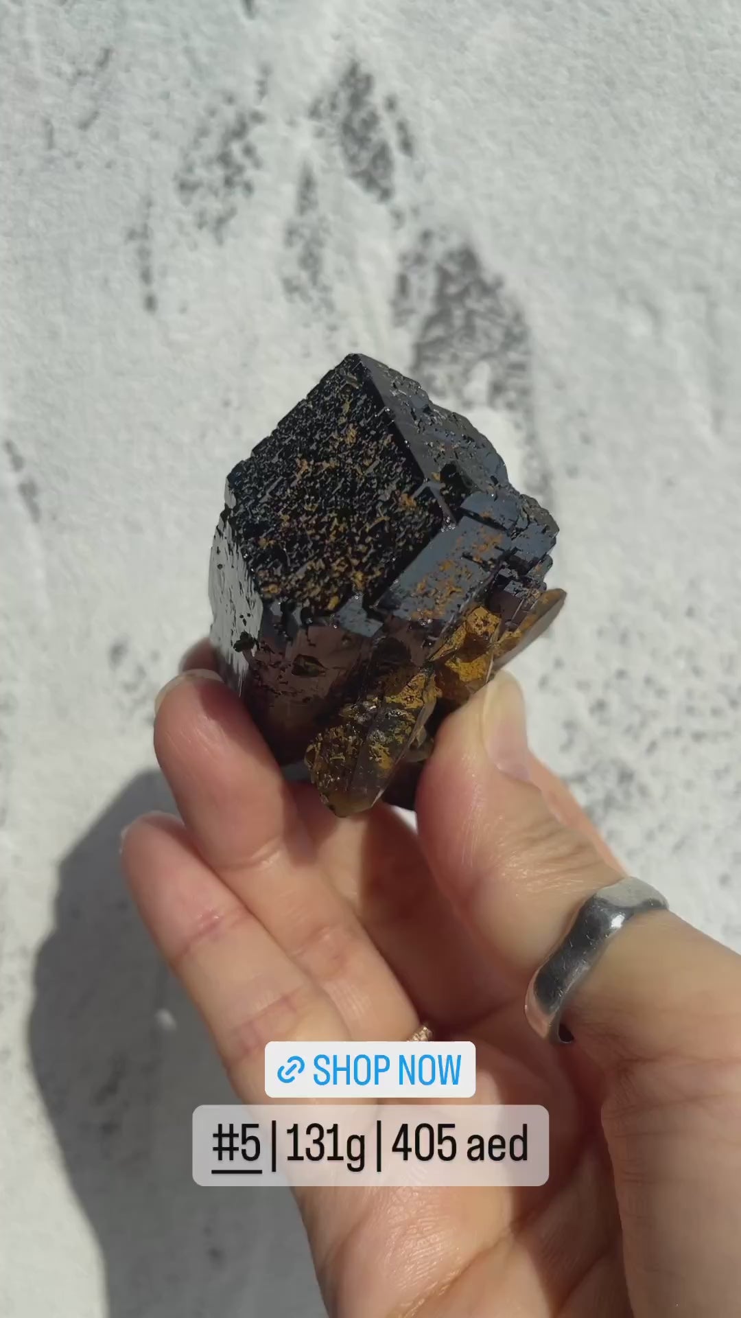 Namibian Raw Black Tourmaline