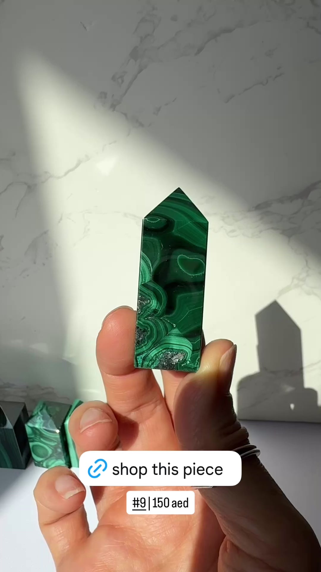 Malachite point