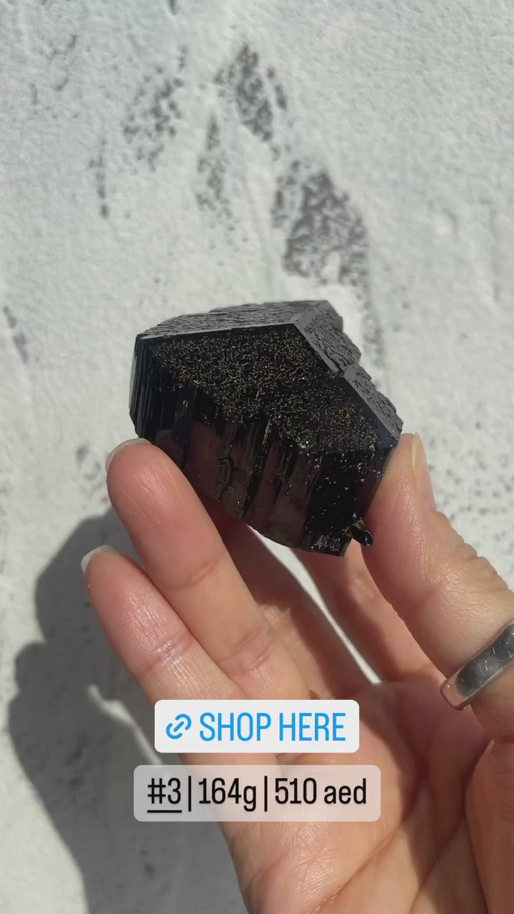 Namibian Raw Black Tourmaline