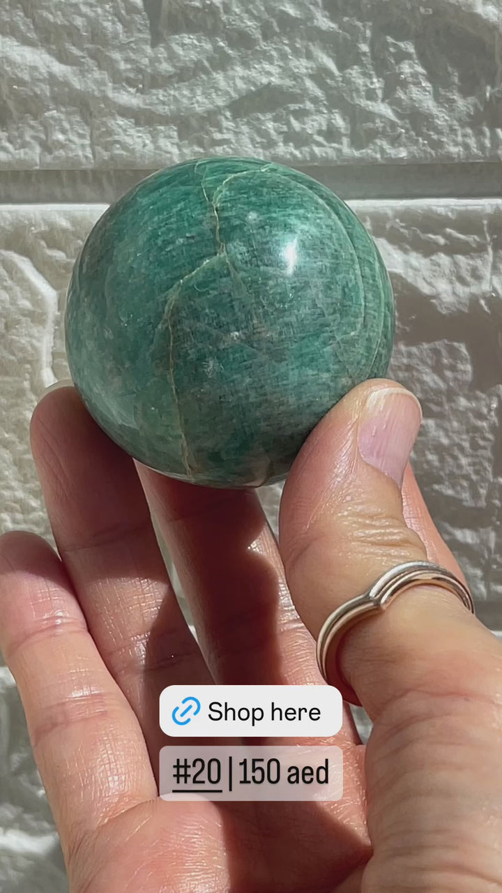 Amazonite Sphere