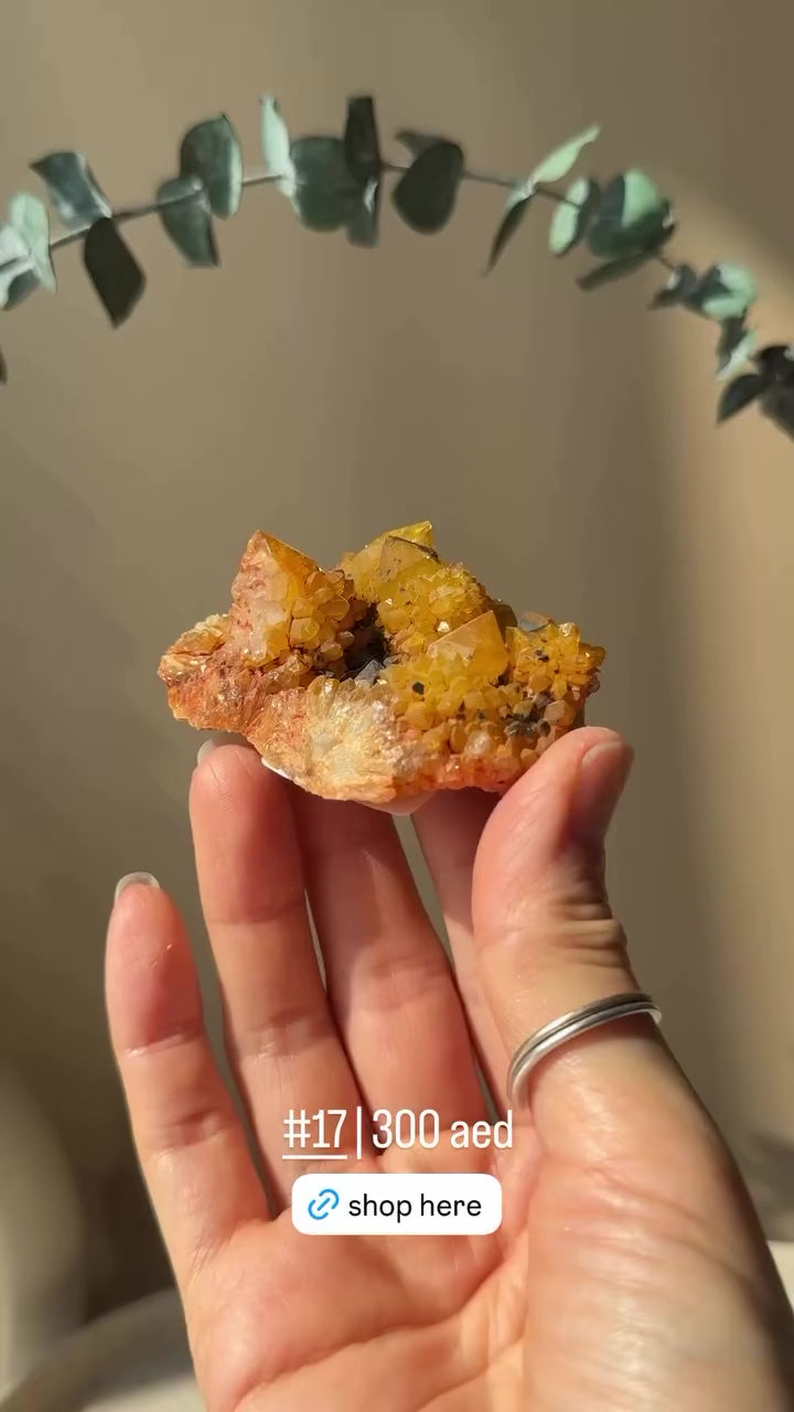 Sunshine Spirit Quartz Clusters