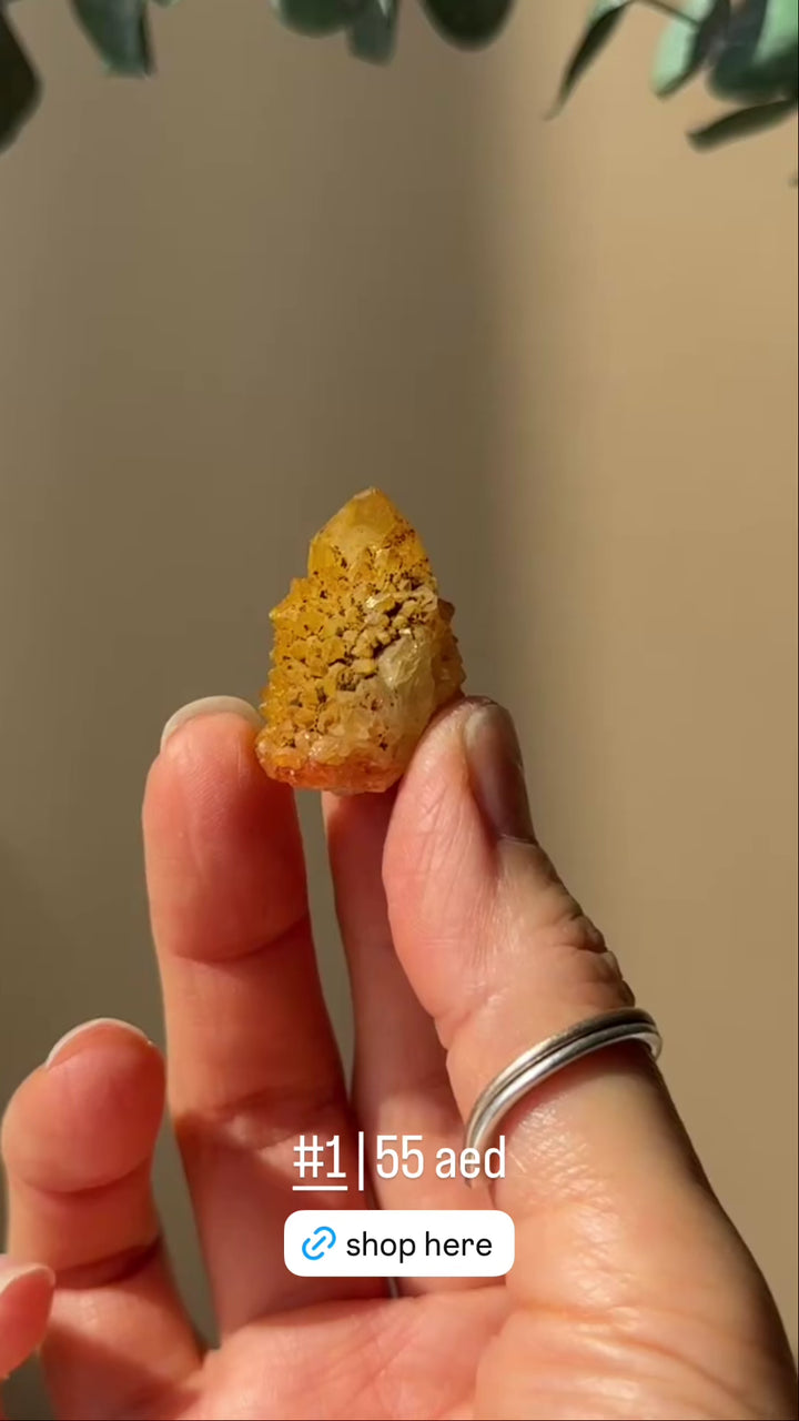 Sunshine Spirit Quartz Clusters