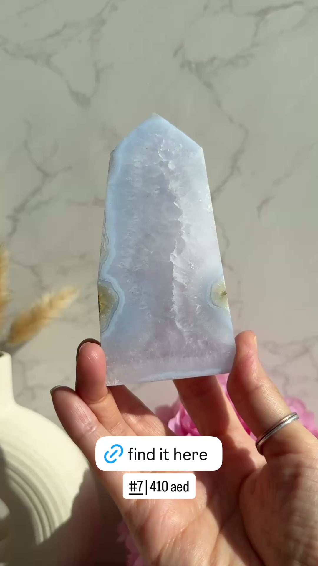 Druzy Blue Lace Agate