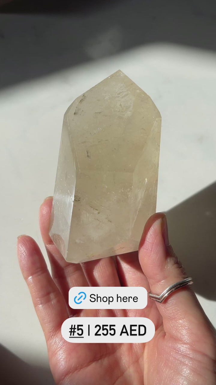 Natural Brazilian Light Citrine